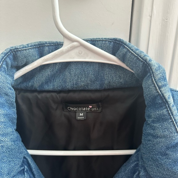 DENIM COAT - Picture 3 of 8